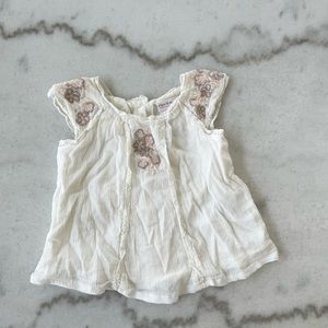 Piper&posie blouse for baby. Size 3-6 months.